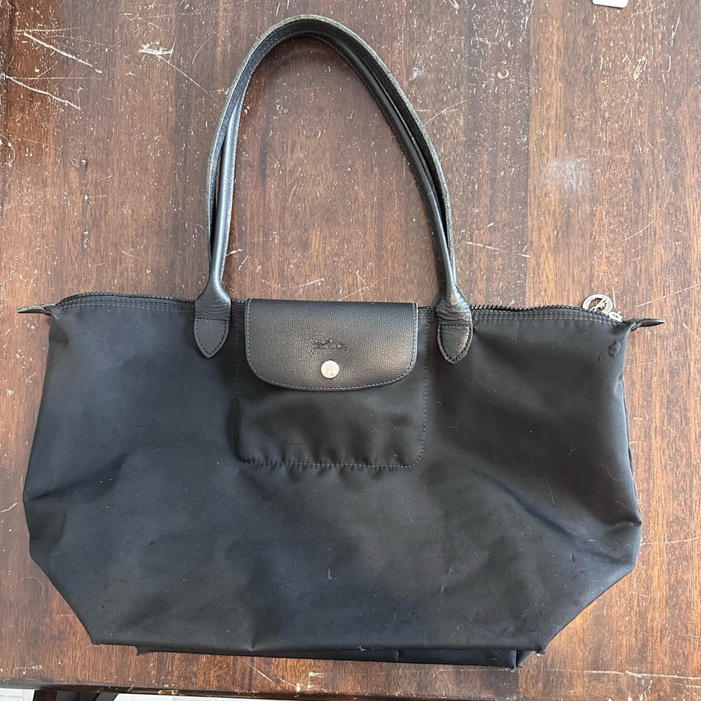 Longchamp Le Pliage All Black